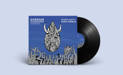 „Šiaurės naktis. Pusė penkių“ vinilo viršelis.